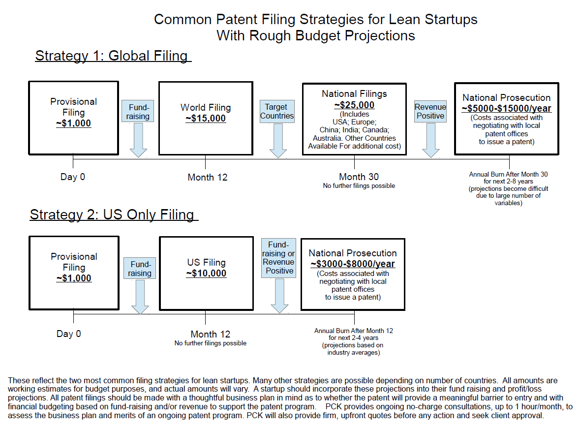 Budgeting for a Patent