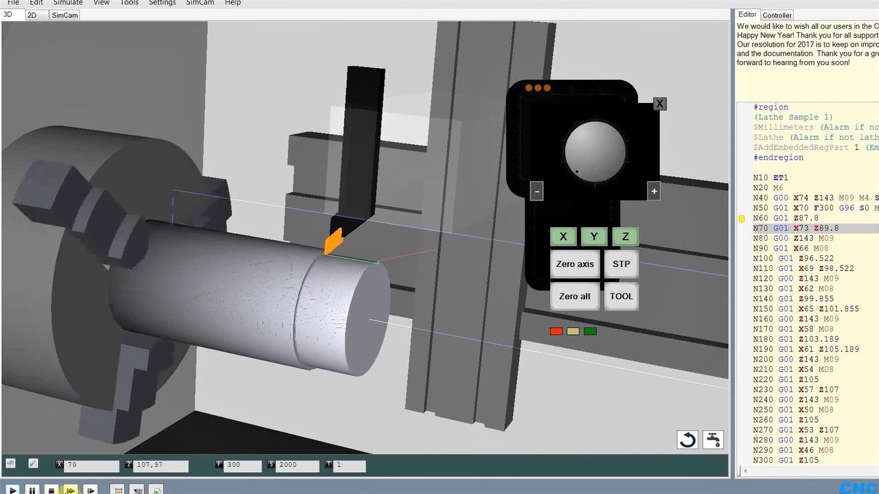 CNC Simulator Pro: A Powerful and User-Friendly CNC Machine Simulator
