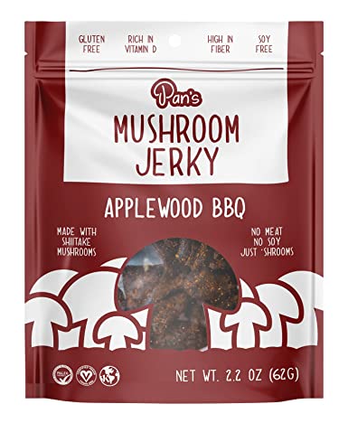 Pan's Mushroom Jerky: A healthy and delicious snack that is sure to please!