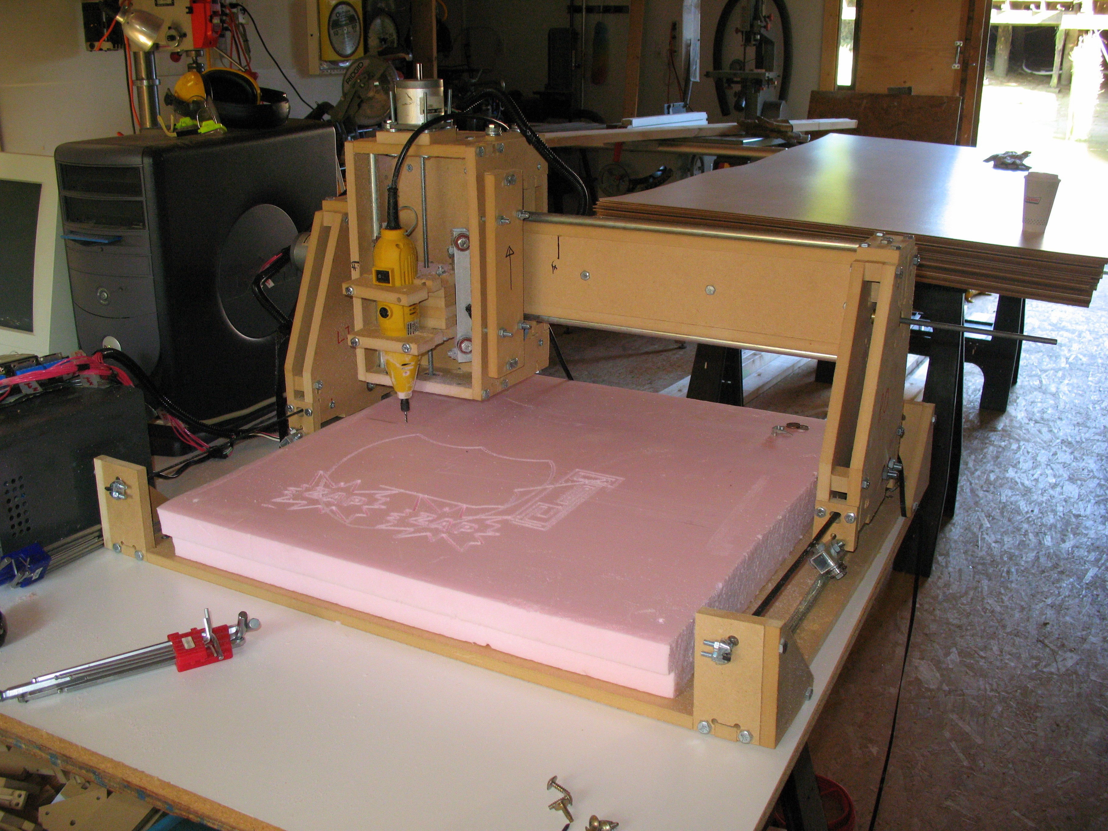 Build your own low-cost CNC machine