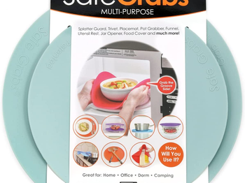 The Safe Grabs Microwave Plate Cover: An Easy Way to Prevent Burns and Keep Your Microwave Clean