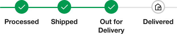 Out For Delivery Tracking Bar