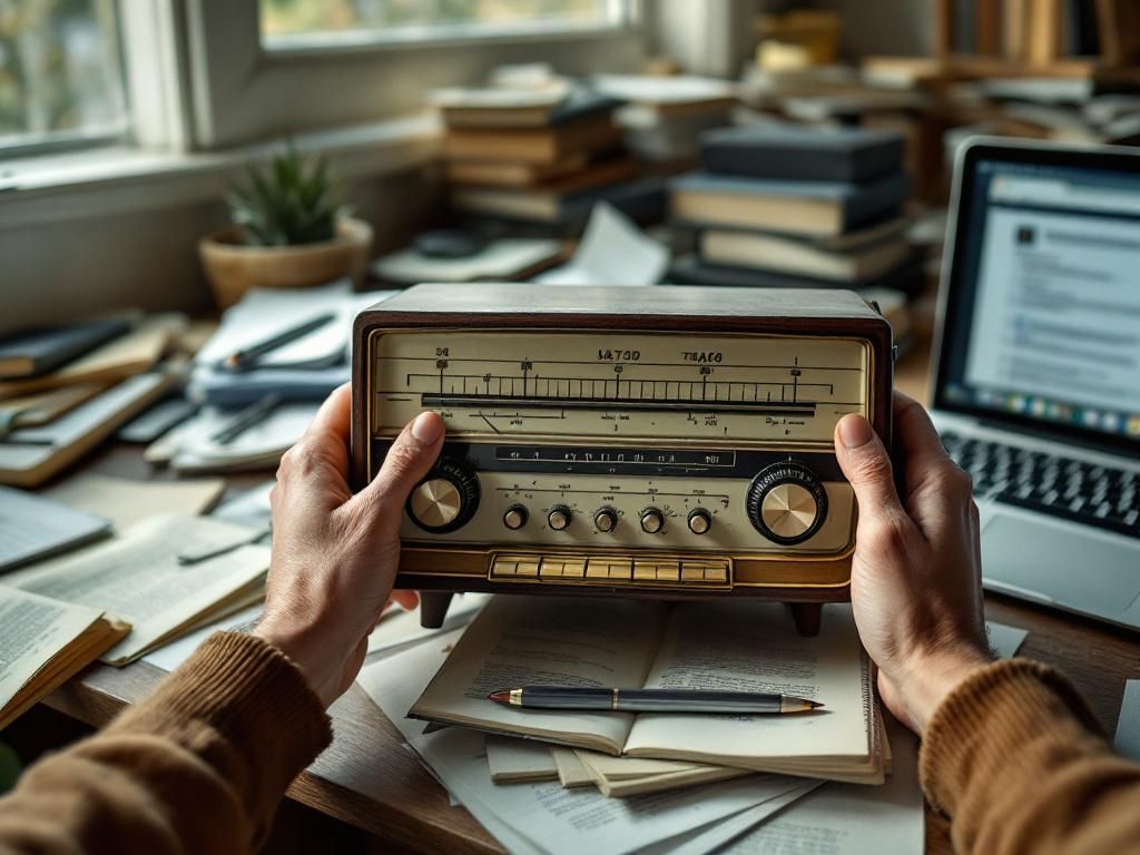 Radio metaphor for ADHD scattered attention