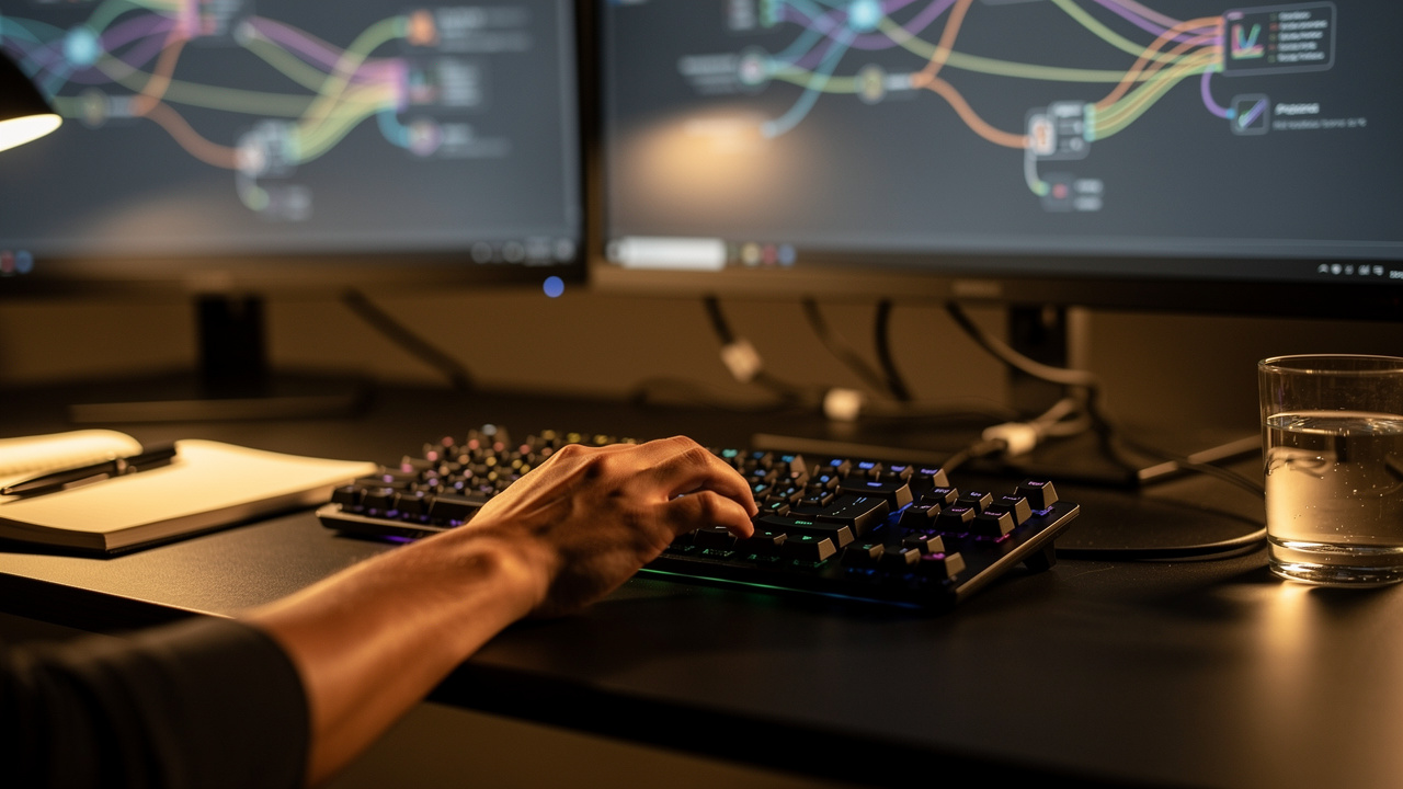 Developer building ERP workflow integrations using Medusa platform