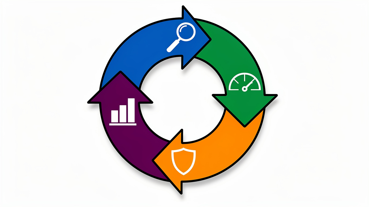 Four-step ORM cycle: identify, assess, mitigate, monitor