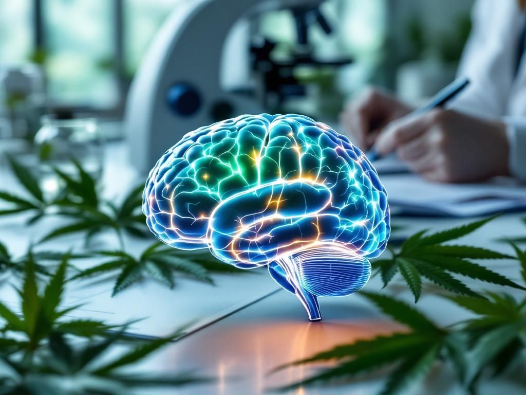 Brain research with cannabis scientific study