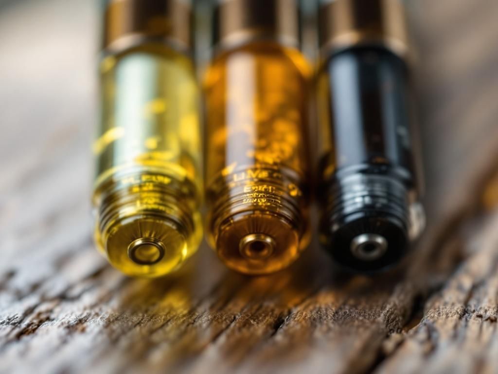 Different cannabis vape cartridge styles