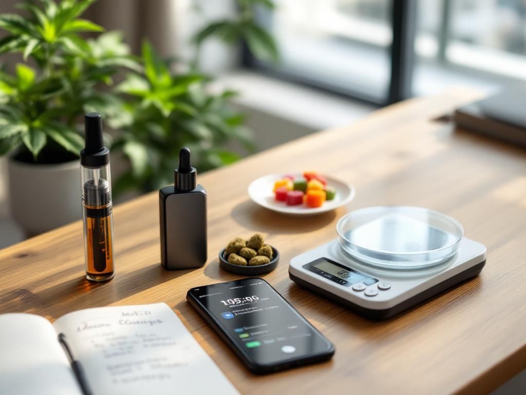 Cannabis dosing methods and measurement tools
