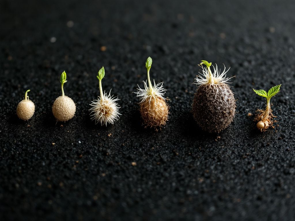 Cannabis seed germination stages timeline