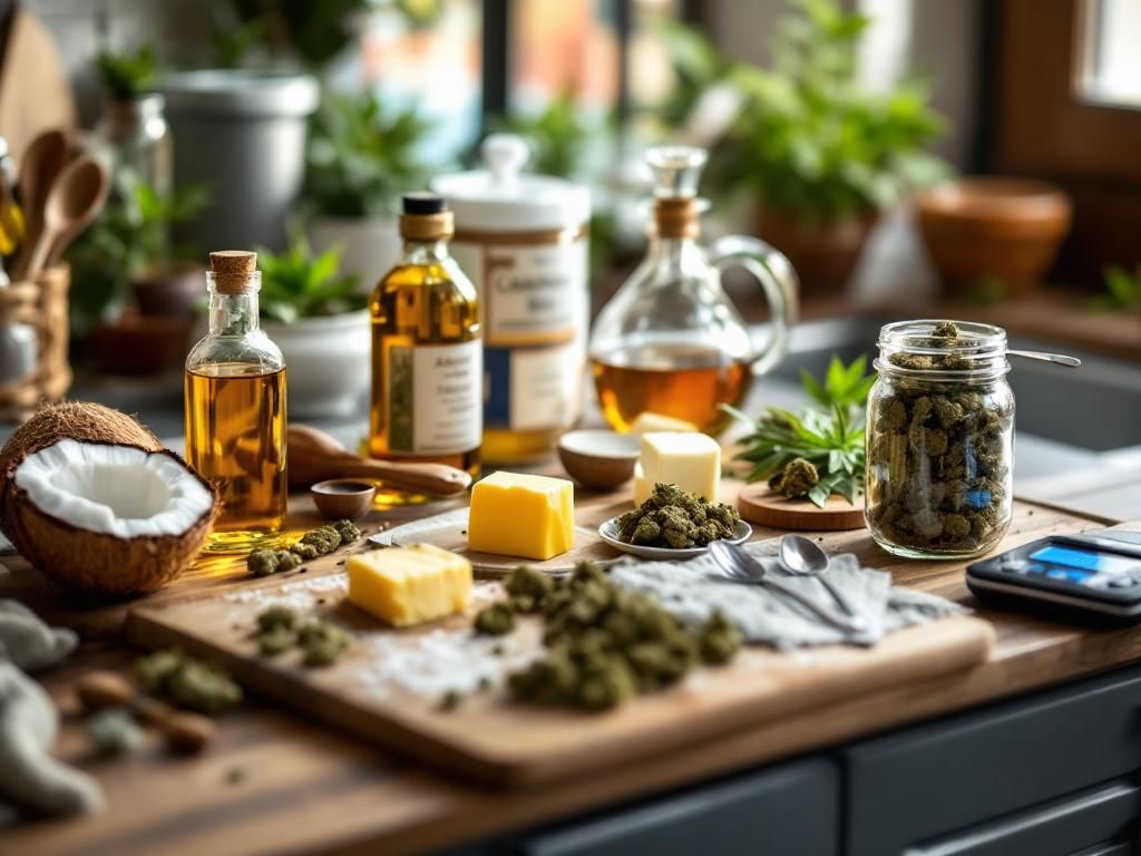 Cannabis cooking ingredients and infusion materials
