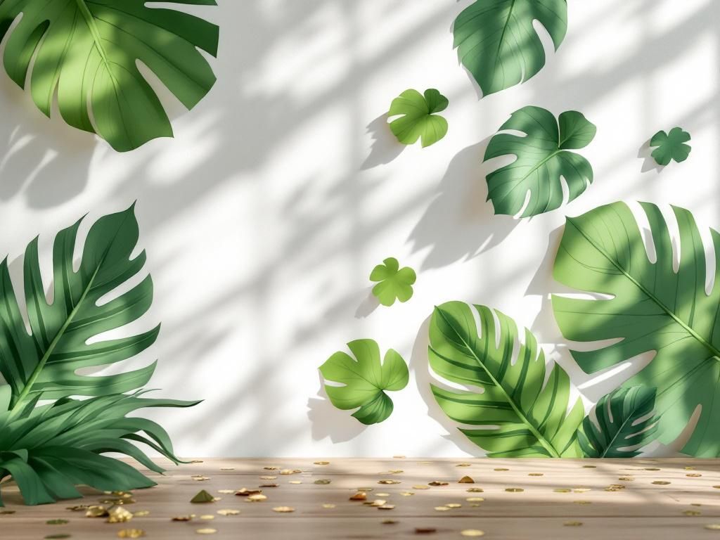Cannabis leaf decorations for hen party