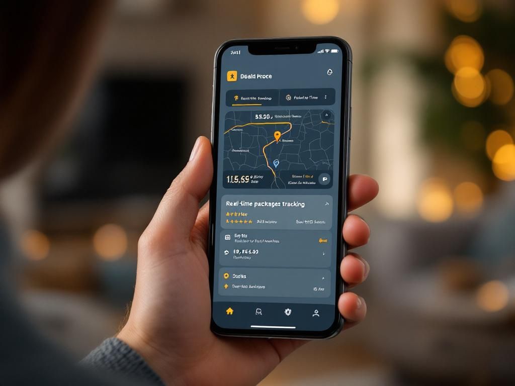 Real-time cannabis order tracking on mobile device