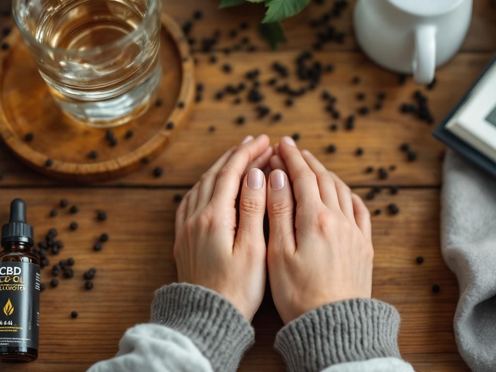 Calming techniques for cannabis overconsumption