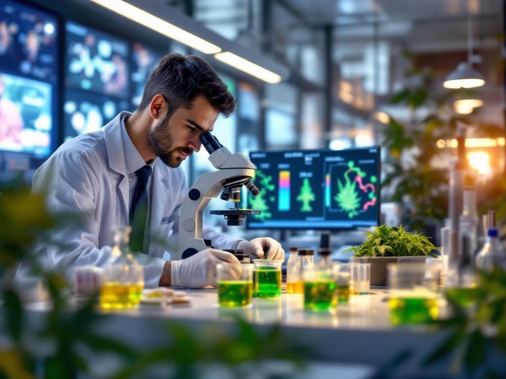 Scientific research on cannabis receptors and arthritis
