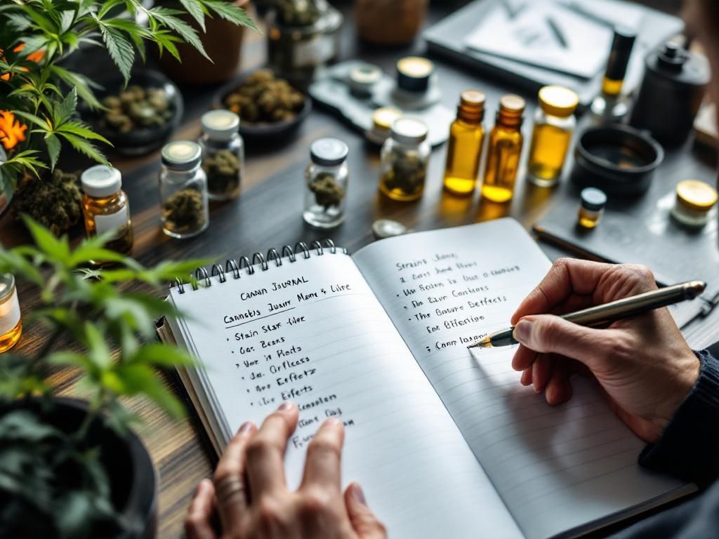 Cannabis strain effects tracking and documentation