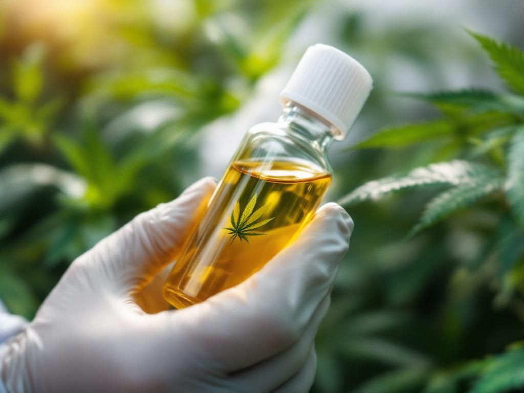 CBD oil laboratory analysis
