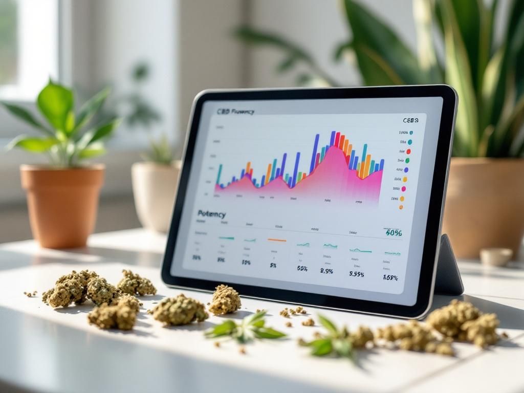 CBD potency chart and strain selection