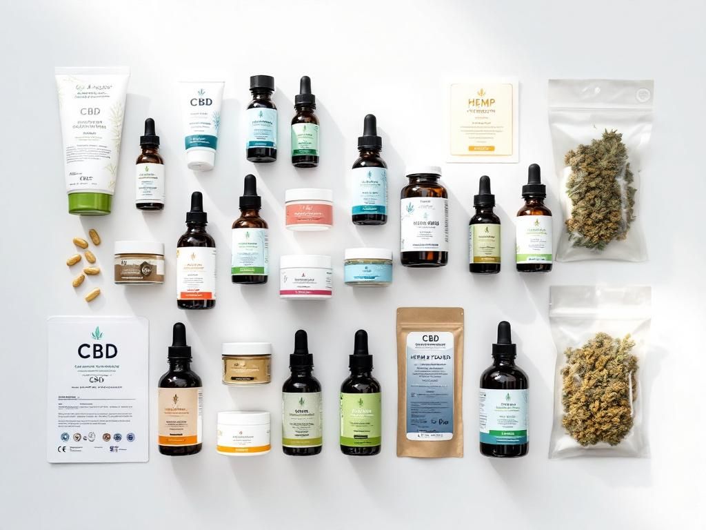 CBD products with lab testing certificates