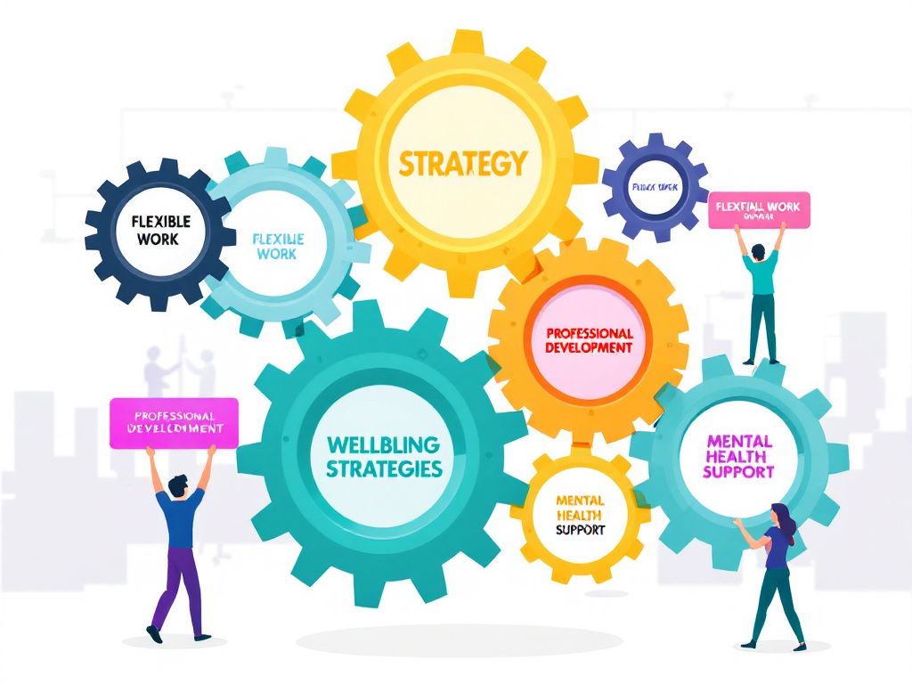 Team effort in implementing interconnected wellbeing strategies