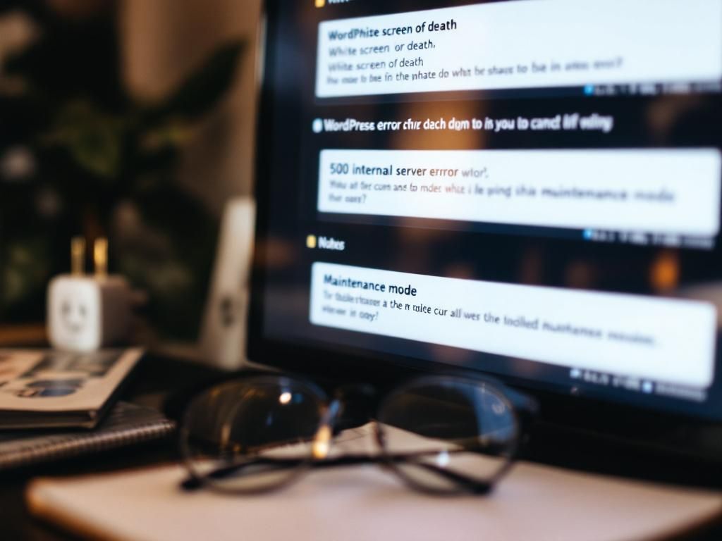 Common WordPress update error messages