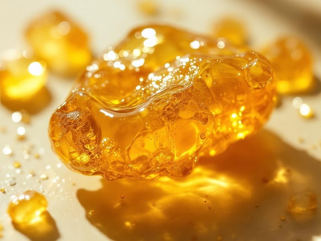 Cannabis concentrate degrading under light exposure