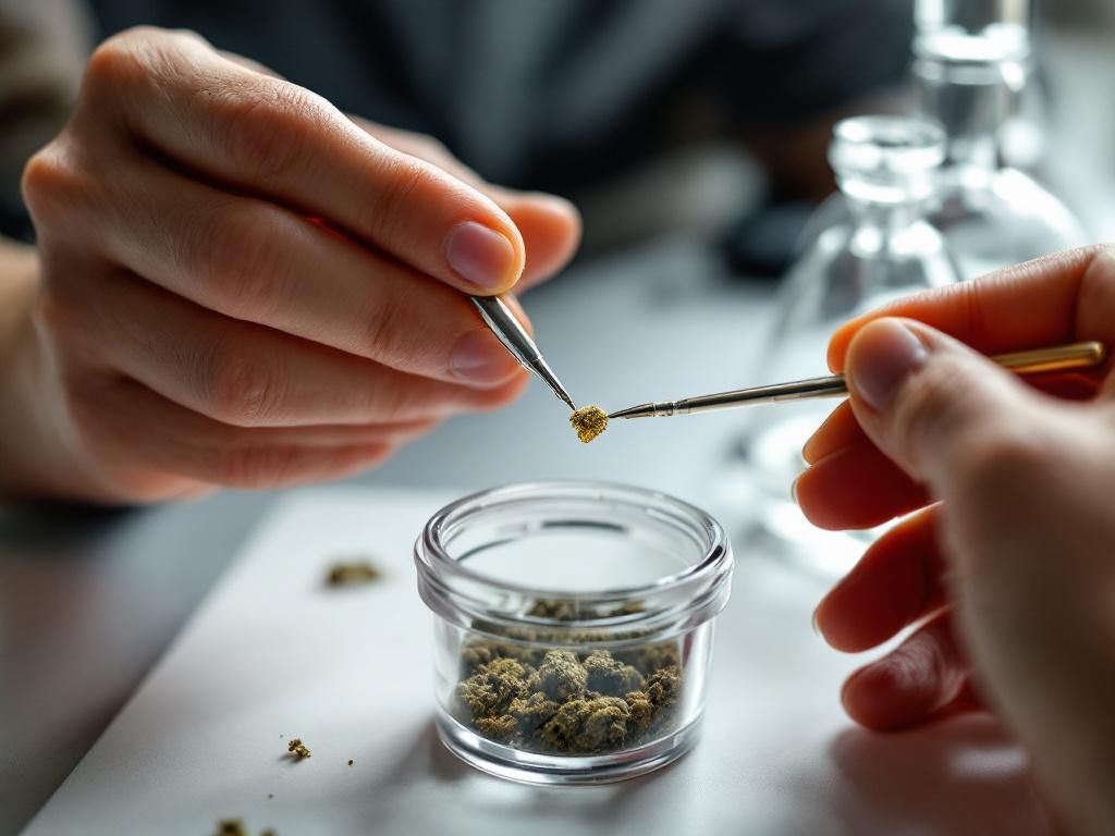 Precision dabbing technique with concentrate