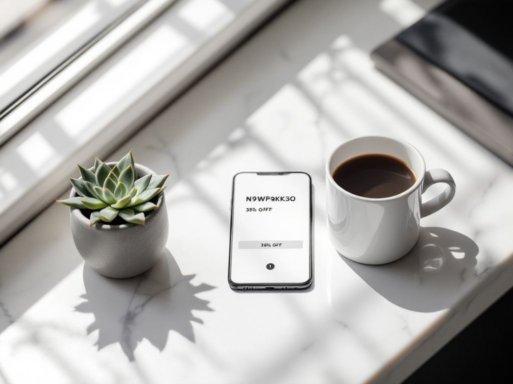 35% discount code on mobile shopping app