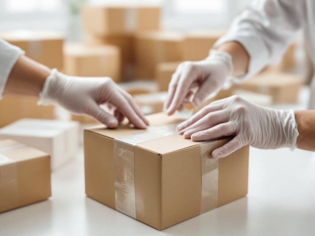 Discreet packaging process for cannabis delivery