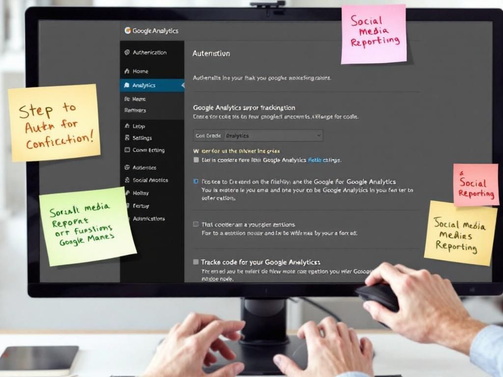 Configuring analytics on WordPress dashboard