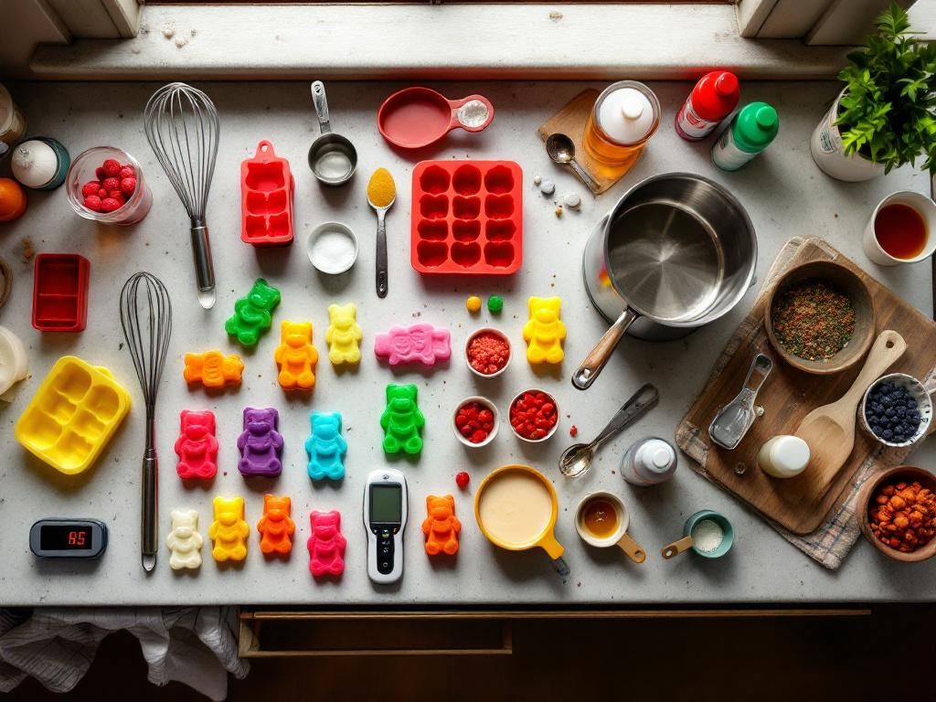 Essential equipment for making homemade gummies