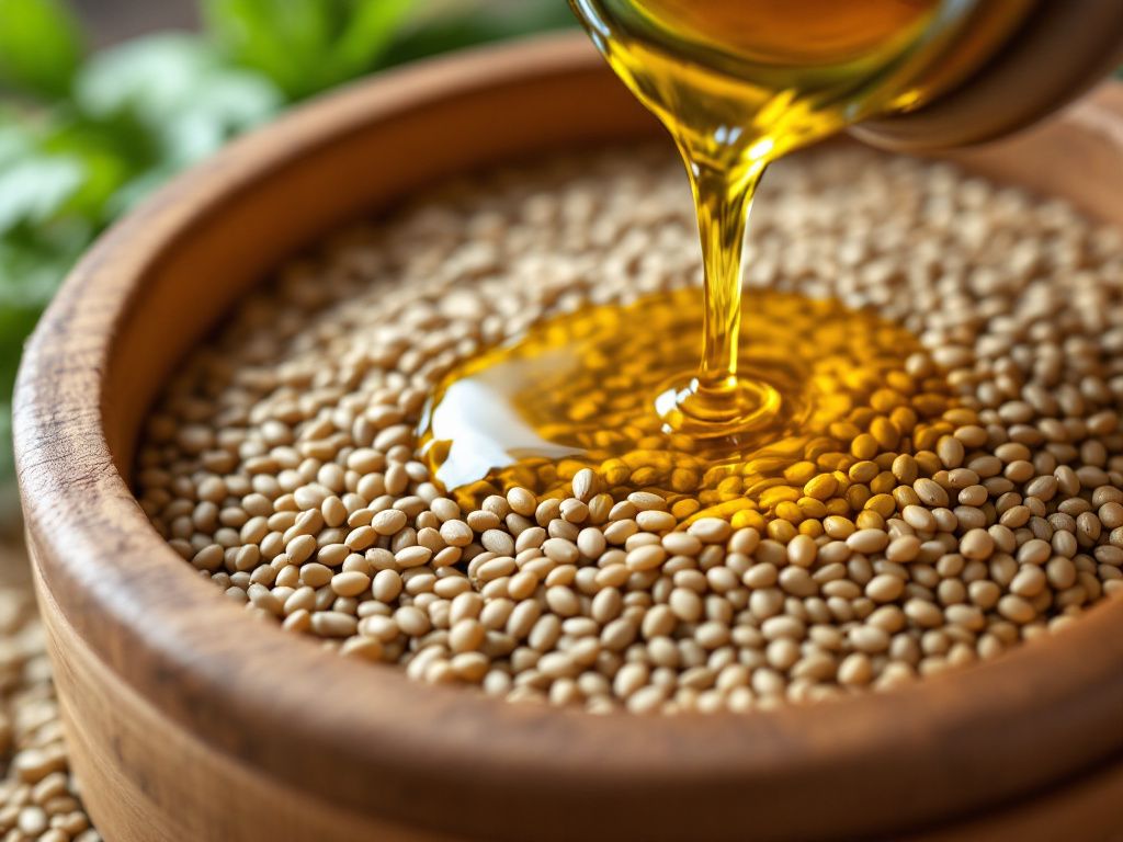 Cold-pressed hemp seed oil extraction method