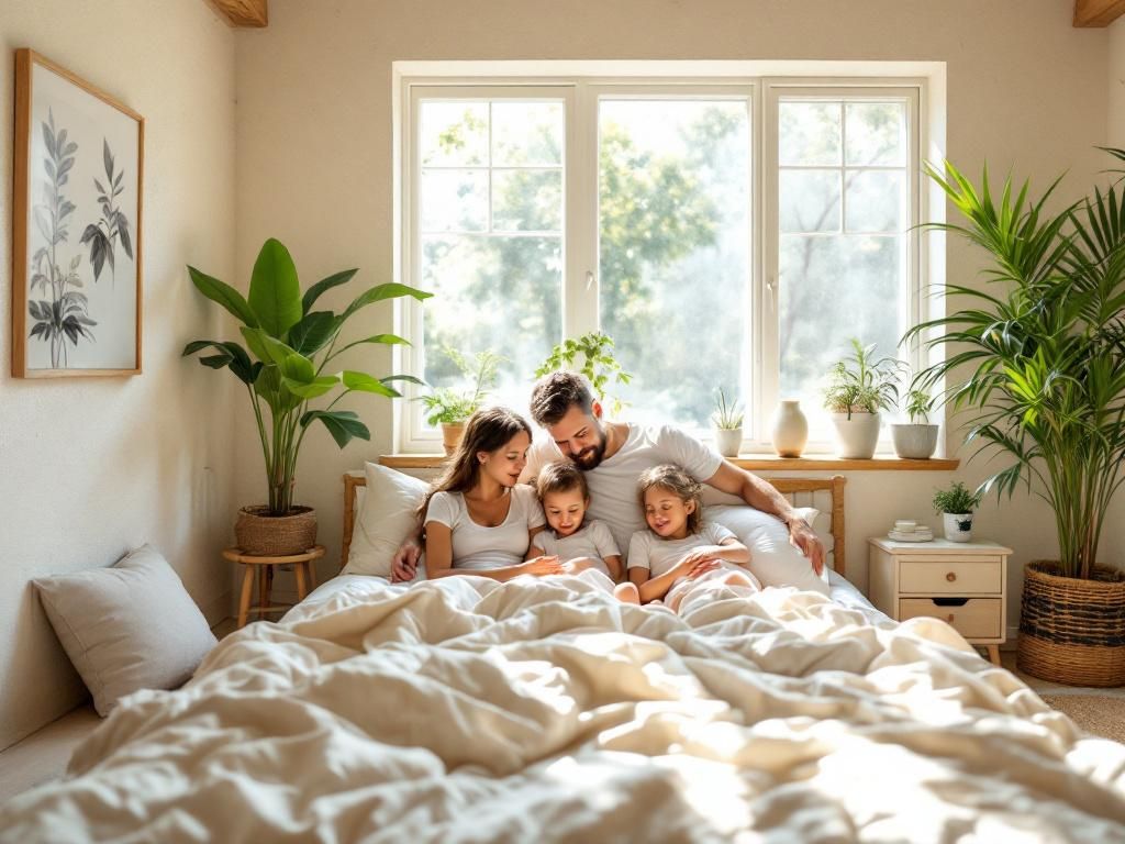 Healthy indoor air quality in hempcrete home