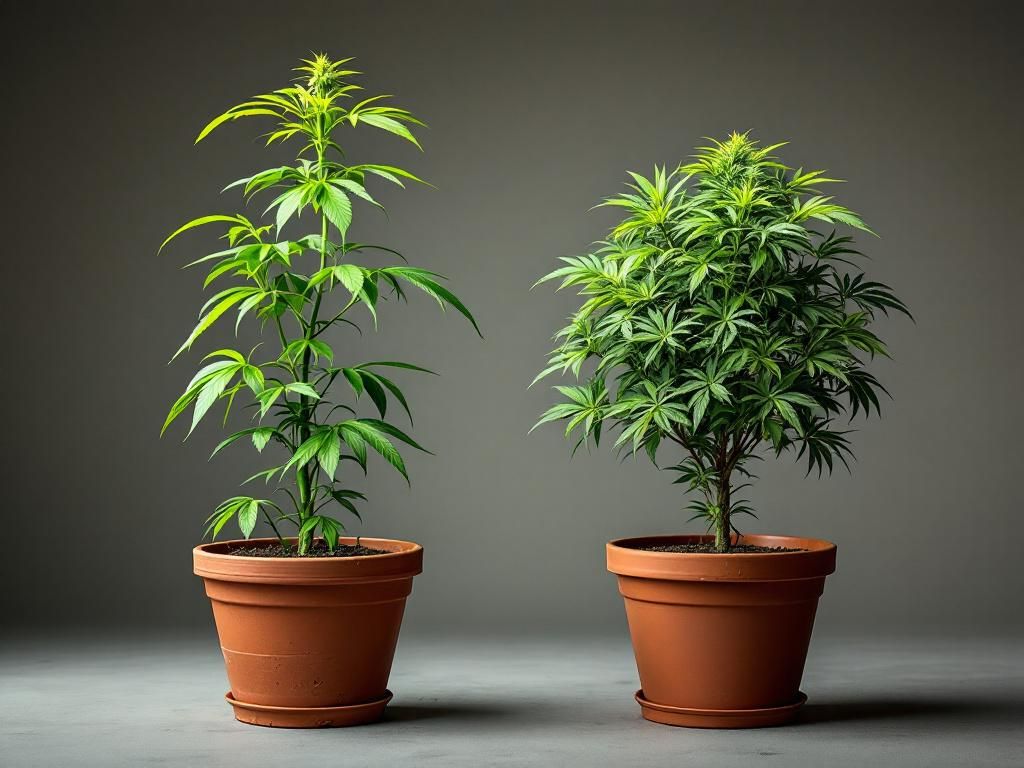 Indica and sativa plant differences