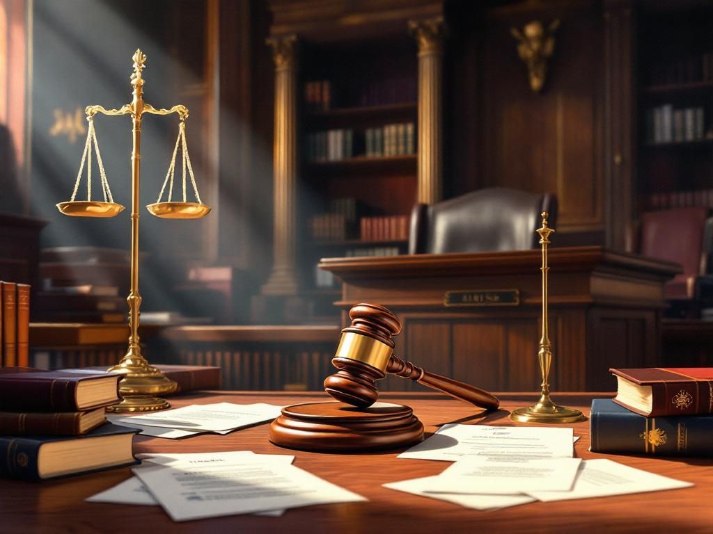 Irish courtroom showing legal consequences for THC driving