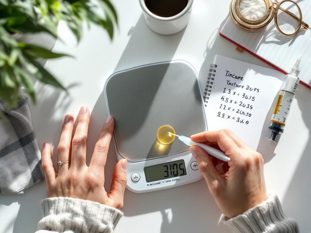 Precise measurement tools for tinctures