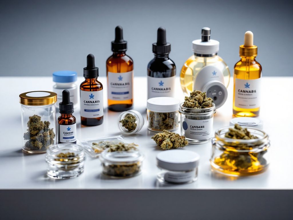 Various medical cannabis products and administration methods