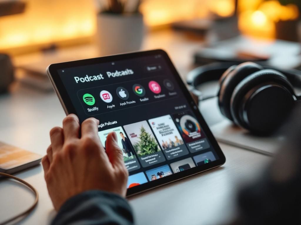 Navigating cannabis podcasts across different platforms