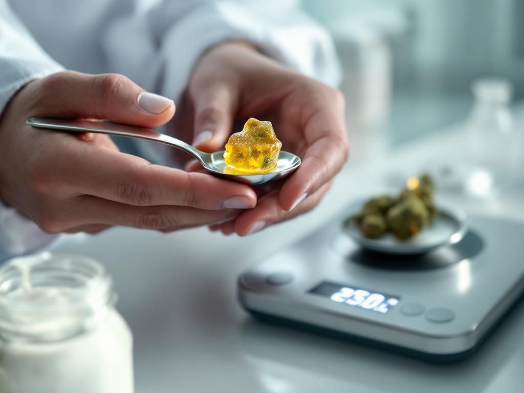 Precise cannabis edible dosing techniques