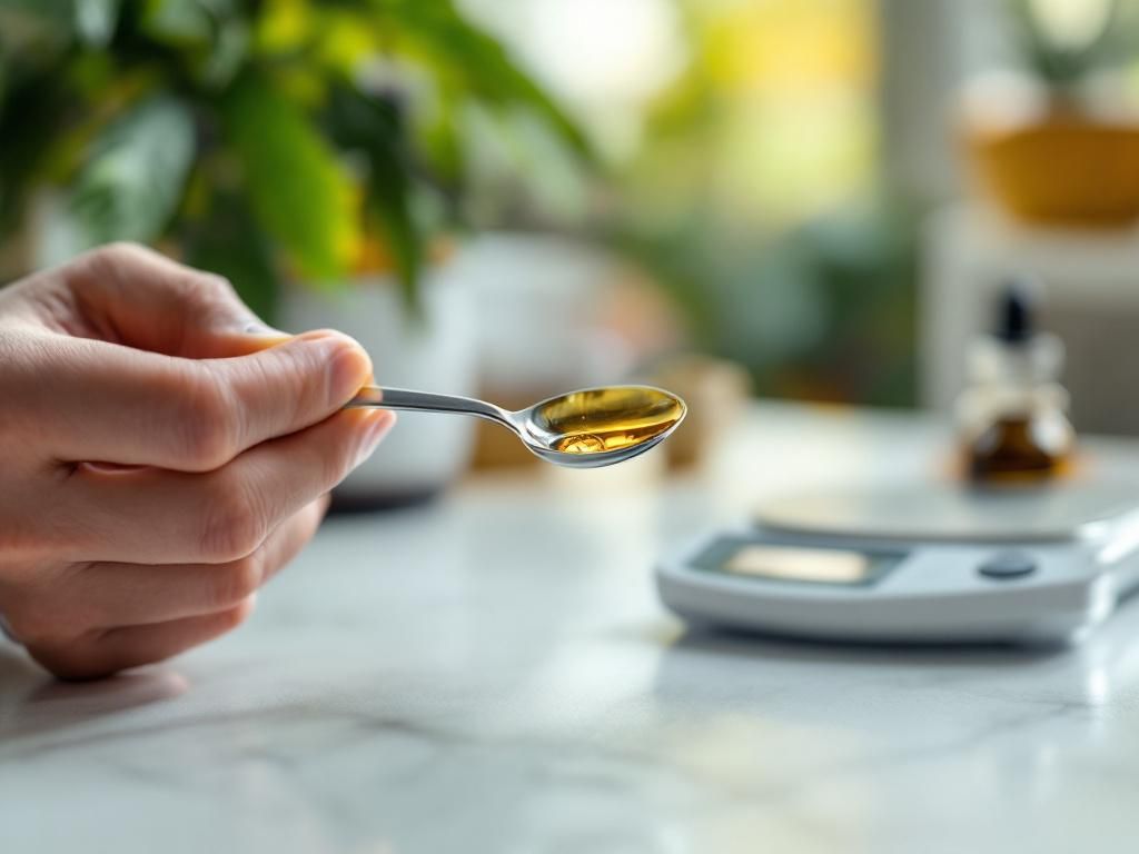 Precise measurement of THC microdose
