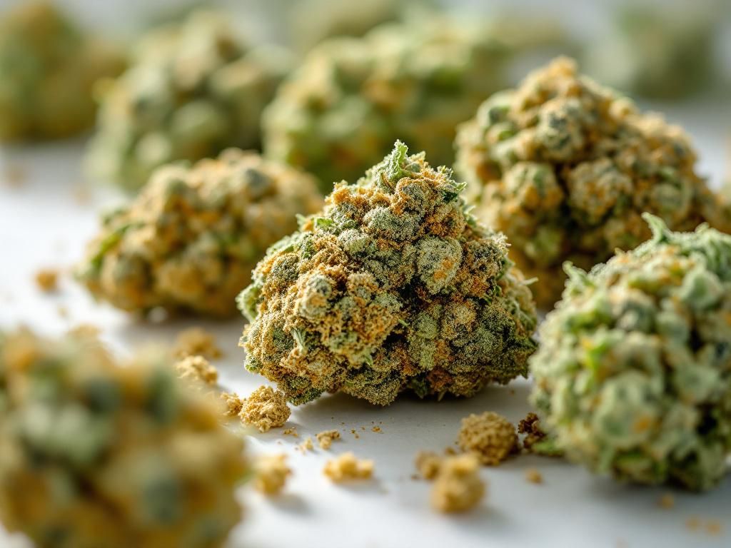 High-quality cannabis flower varieties