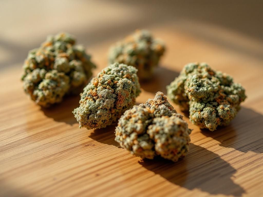 Collection of premium sativa cannabis strains