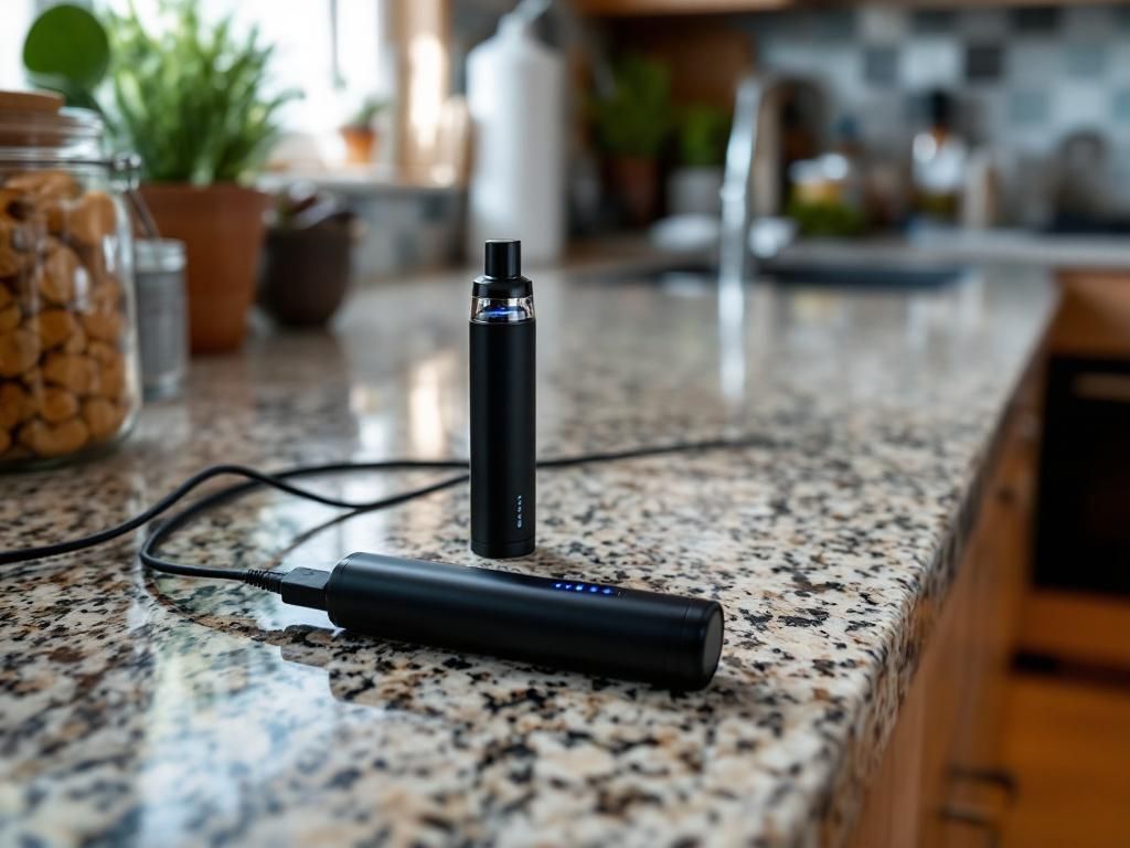 Safe vape pen charging practices