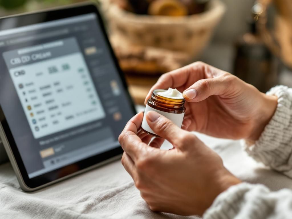 Reading CBD product quality information