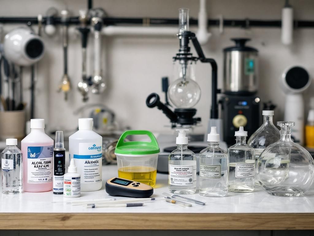 Safe and clean dabbing equipment setup