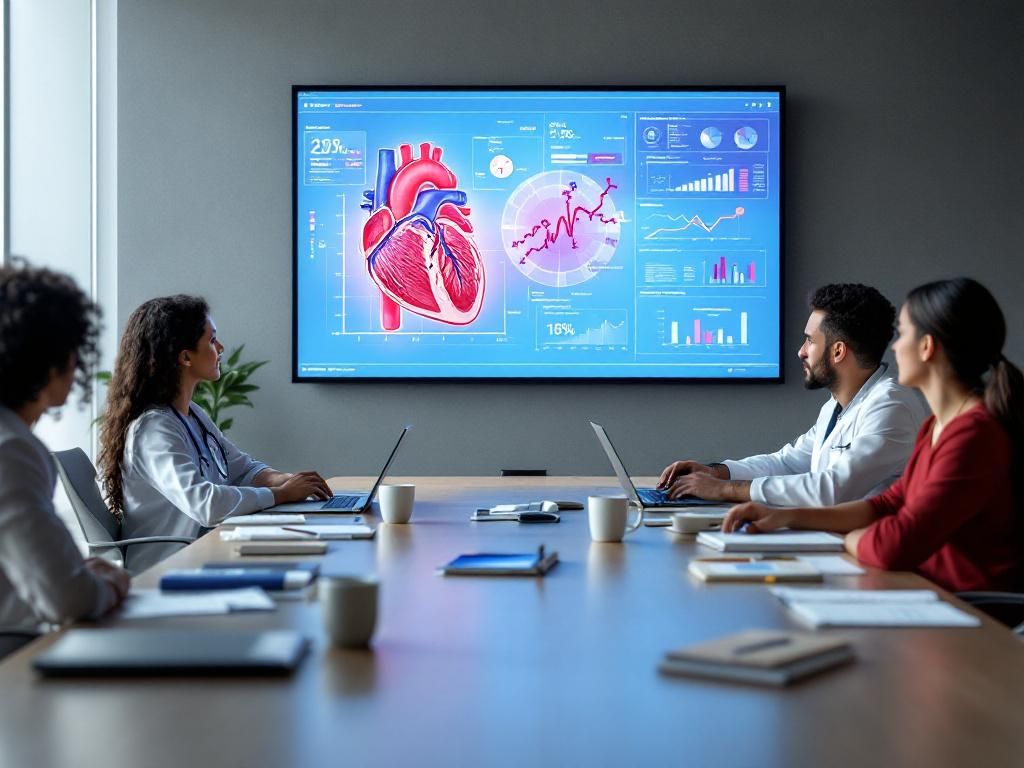 Medical researchers analyzing cannabis cardiovascular studies