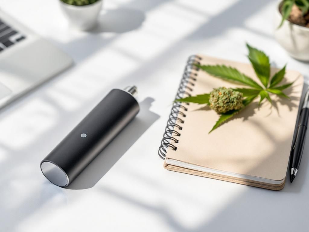 Modern vaporizer for controlled cannabis consumption