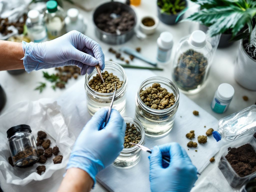 Proper sterile seed handling methods
