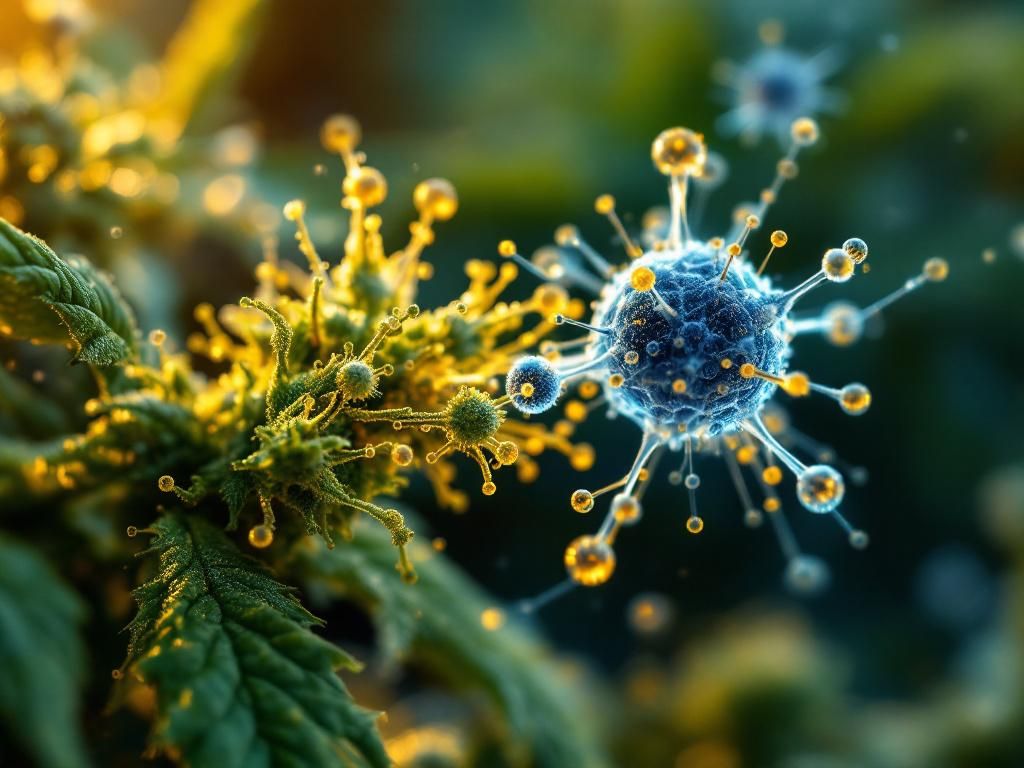 THC binding to CB1 brain receptors