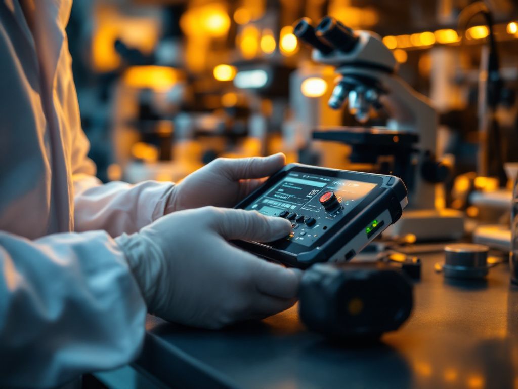 Scientific THC detection device testing