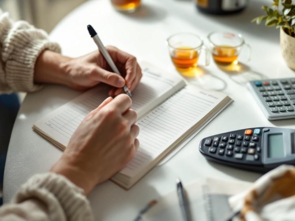 Tracking THC syrup dosage in journal